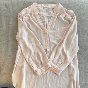 Elegant Pink Women's Blouse